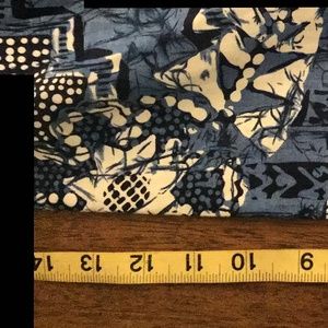 Skirt Cotton blend multicolor blue